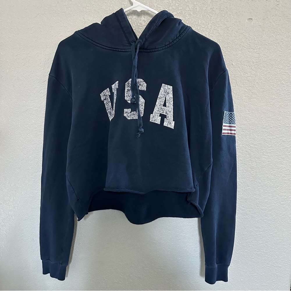 Brandy Melville Blue USA Sweater